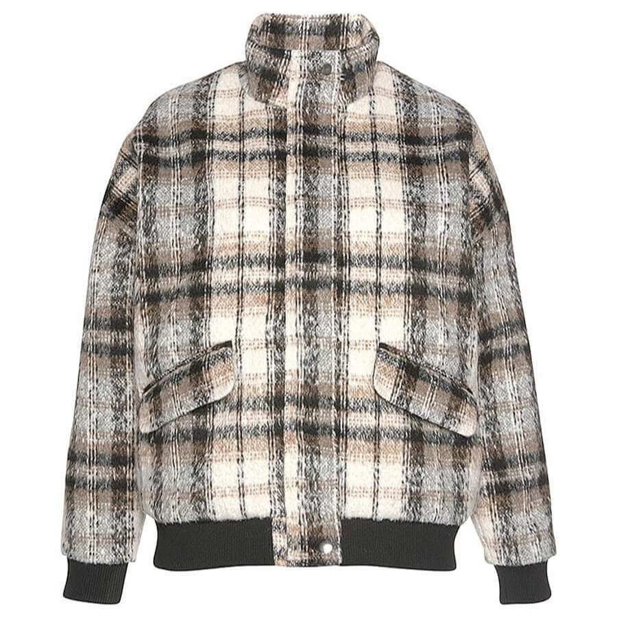 

Куртка-бомбер Lascana Plaid Bomber, мультиколор