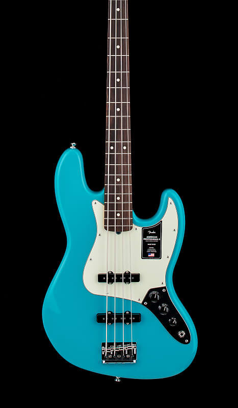 

Бас-гитара Fender American Professional II Jazz Bass — синий Майами #08551