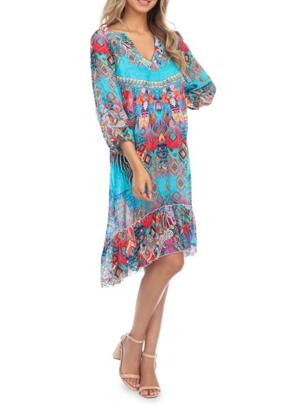 

Накидка на платье для плавания La Moda Clothing Ikat blossom
