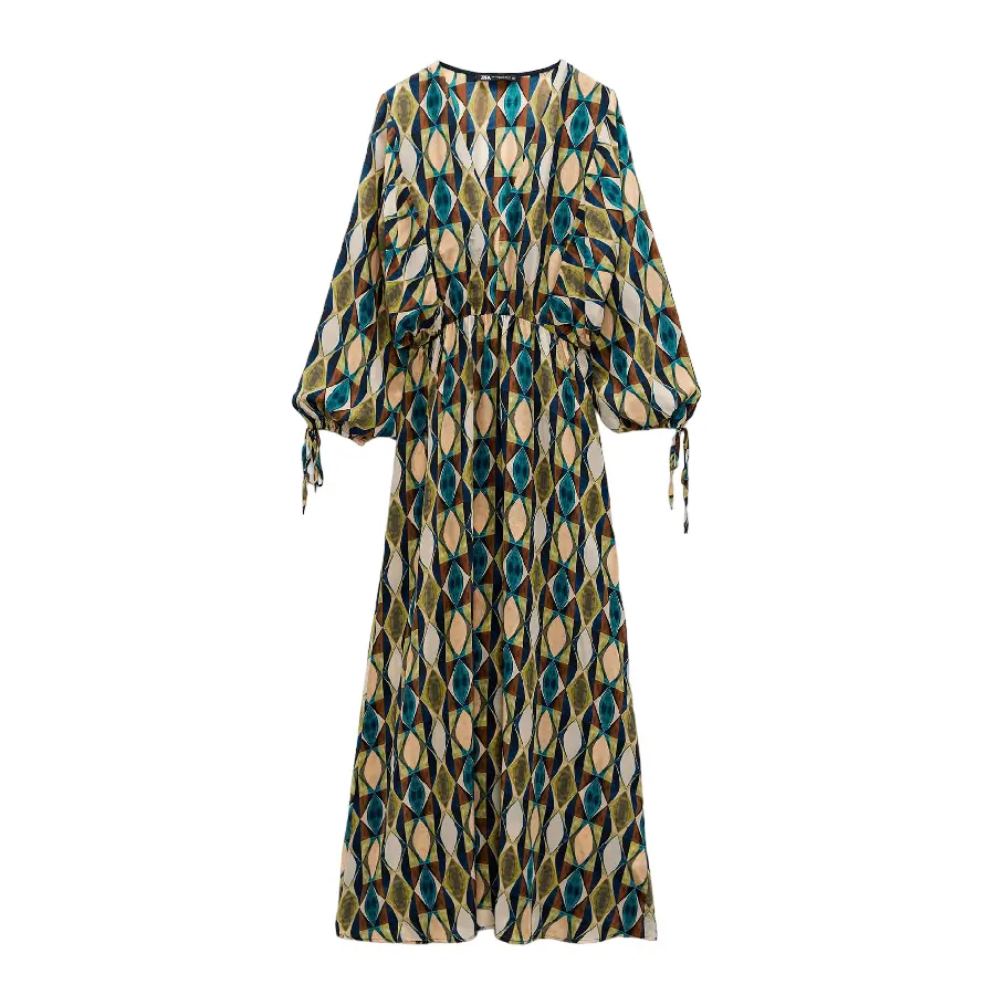 

Платье Zara Printed, мультиколор