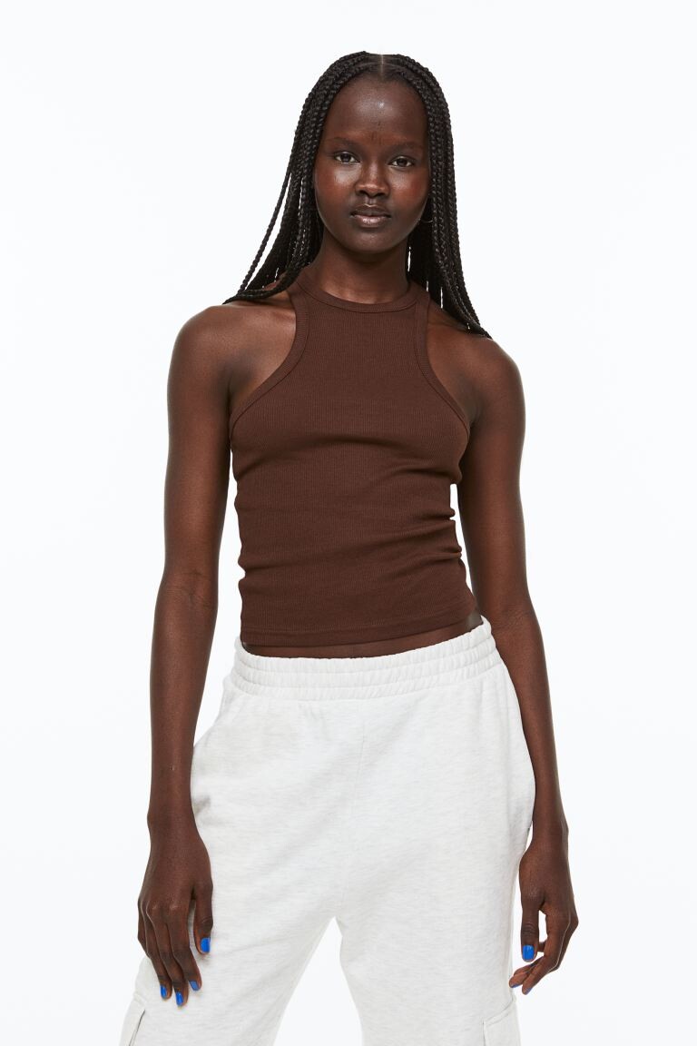 

Топ H&M, темно коричневый