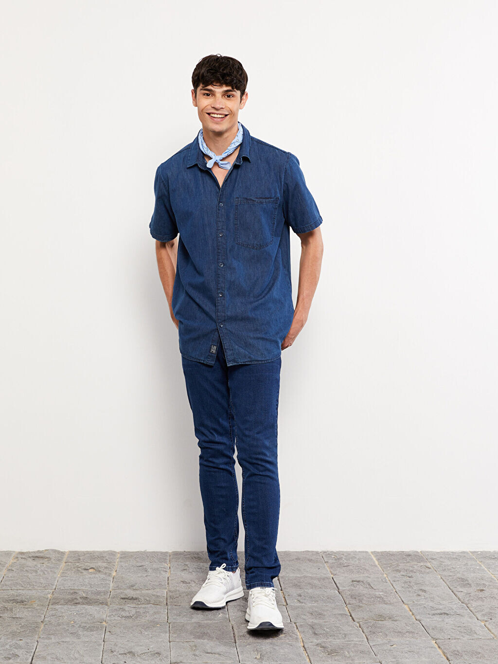 

Мужские джинсовые брюки 750 Slim Fit LCW Jeans