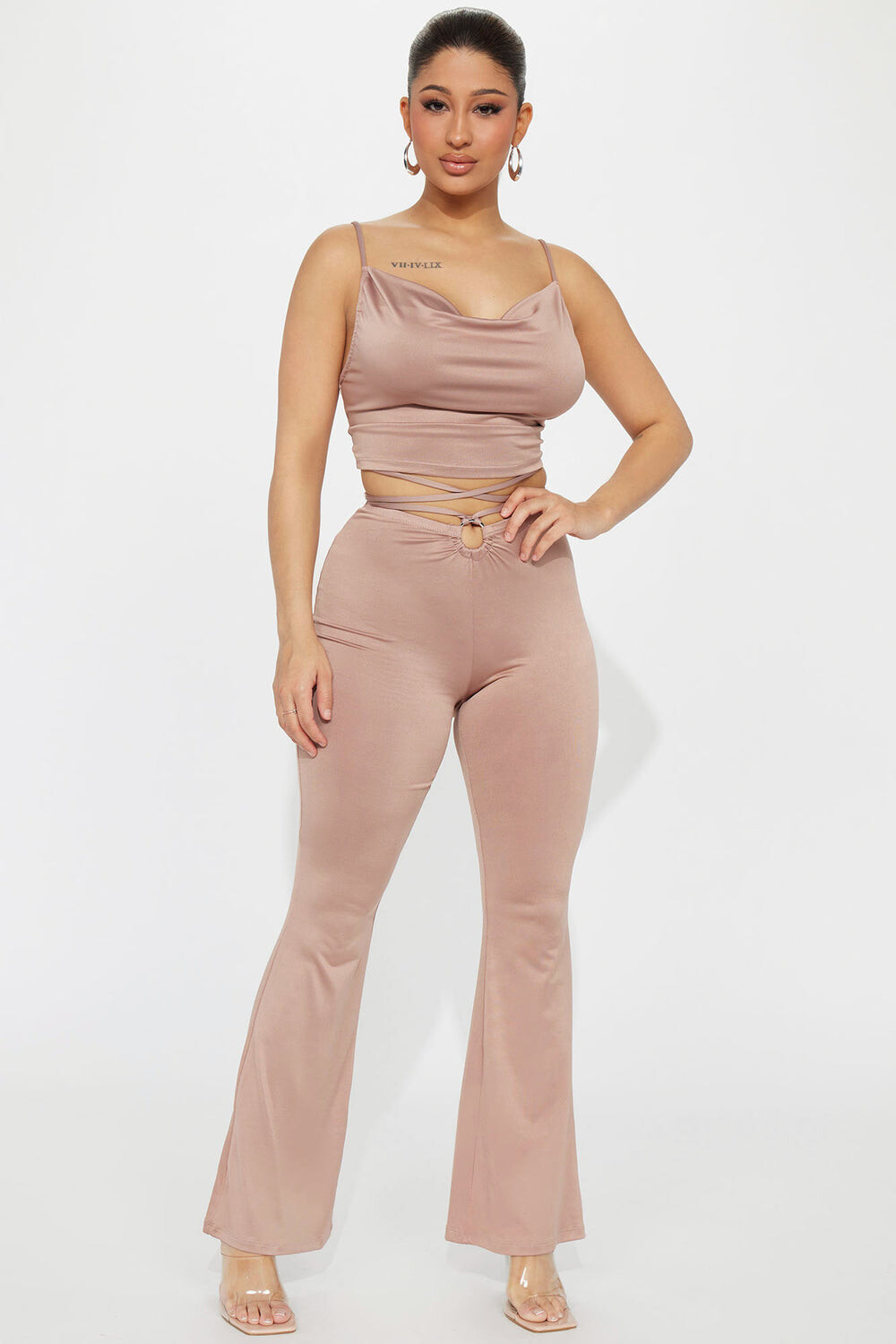 

Брюки Fashion Nova HMST0806S, мокко, Коричневый