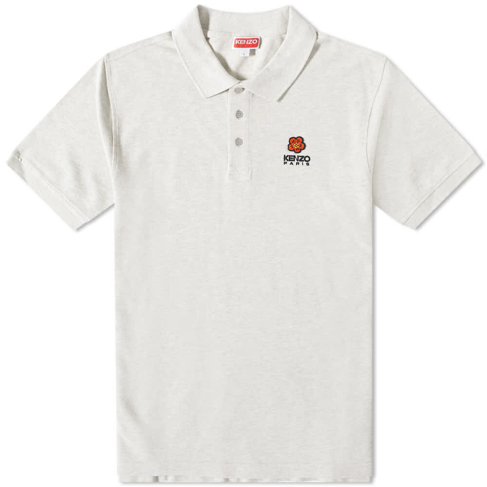 

Футболка Kenzo PARIS Boke Flower Crest Classic Polo, Белый