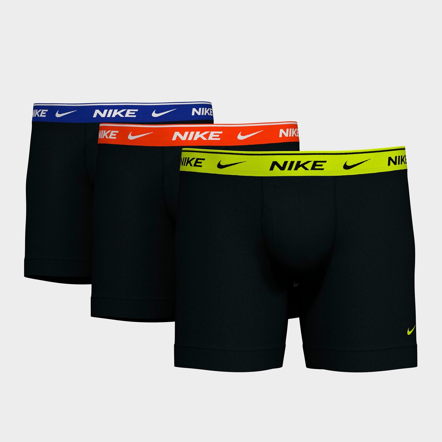 

Мужские трусы-боксеры Nike Cotton 3 Pack, черный/разноцветный