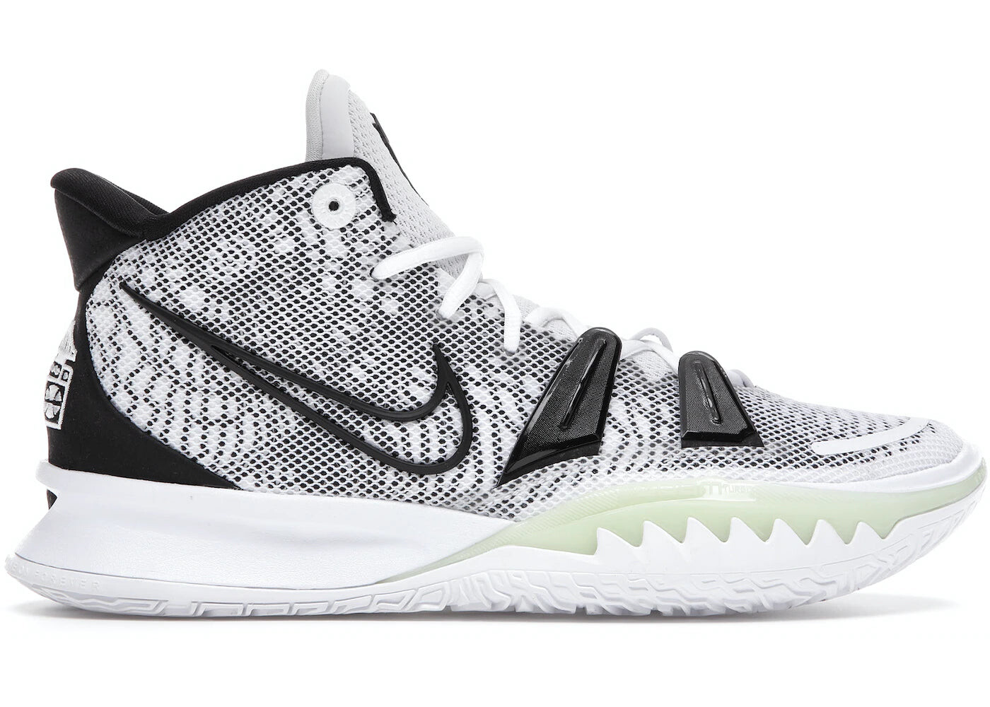 

Кроссовки Nike Kyrie 7 мужские, белый / черный