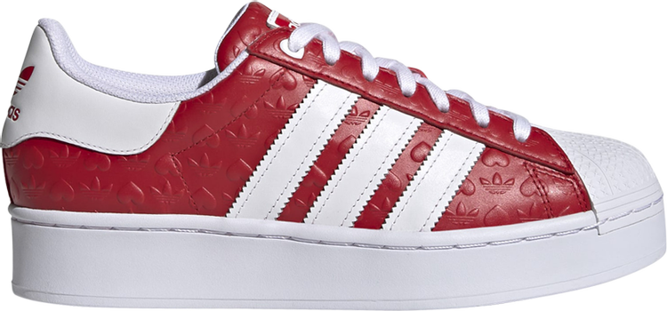 Superstar heart sale adidas