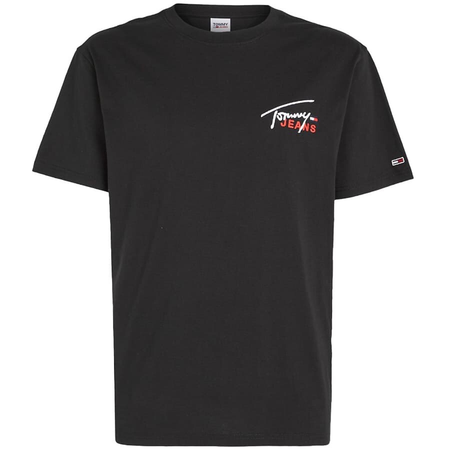 

Футболка Tommy Jeans Graphic Signature Logo, черный