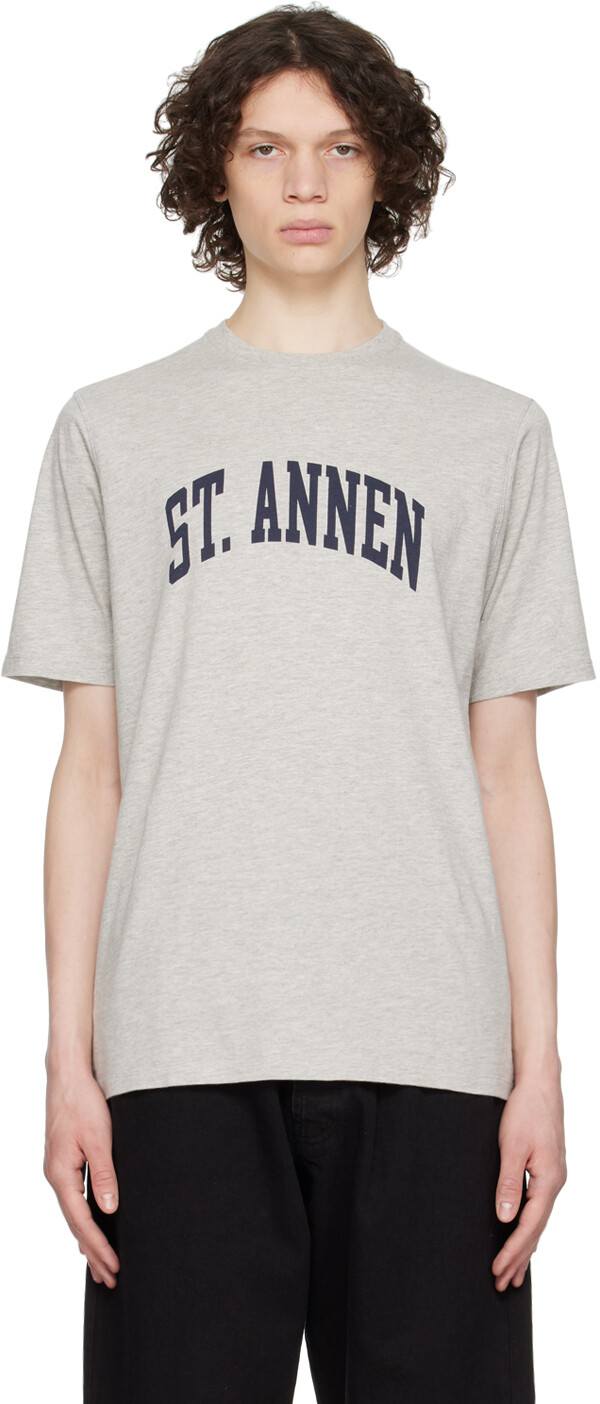

Серая футболка St Annen Pop Trading Company
