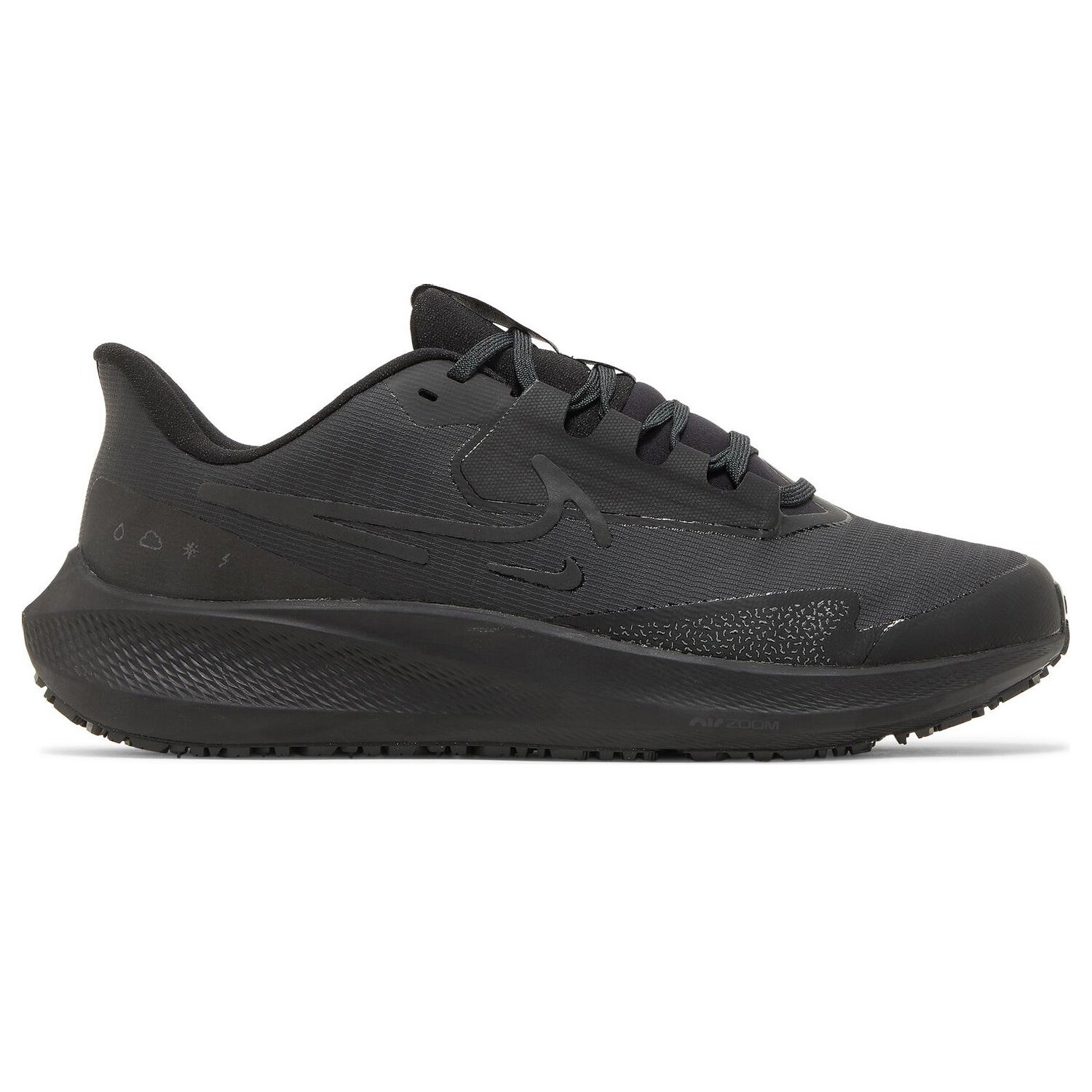 Кроссовки Nike Air Zoom Pegasus 39 Shield 'Black Off Noir', Черный кроссовки nike wmns air zoom pegasus 39 flyease black white черный