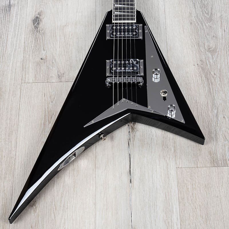 

Гитара Jackson MJ Series Rhoads RRT, гриф Ebony, черный глянец 2904001203