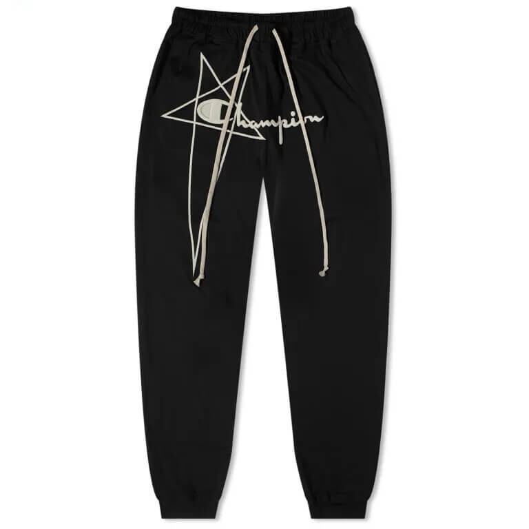 

Брюки Rick Owens X Champion Jogger, черный