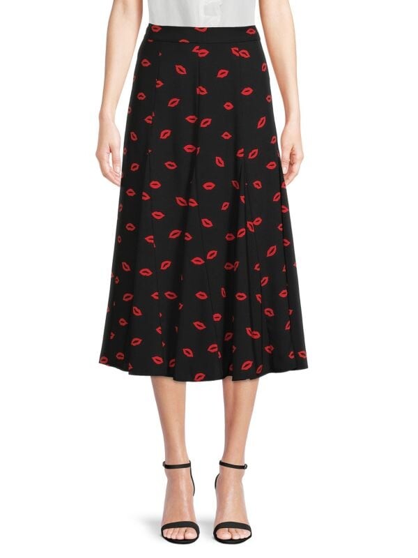 

Юбка-миди с рисунком kate spade new york Black