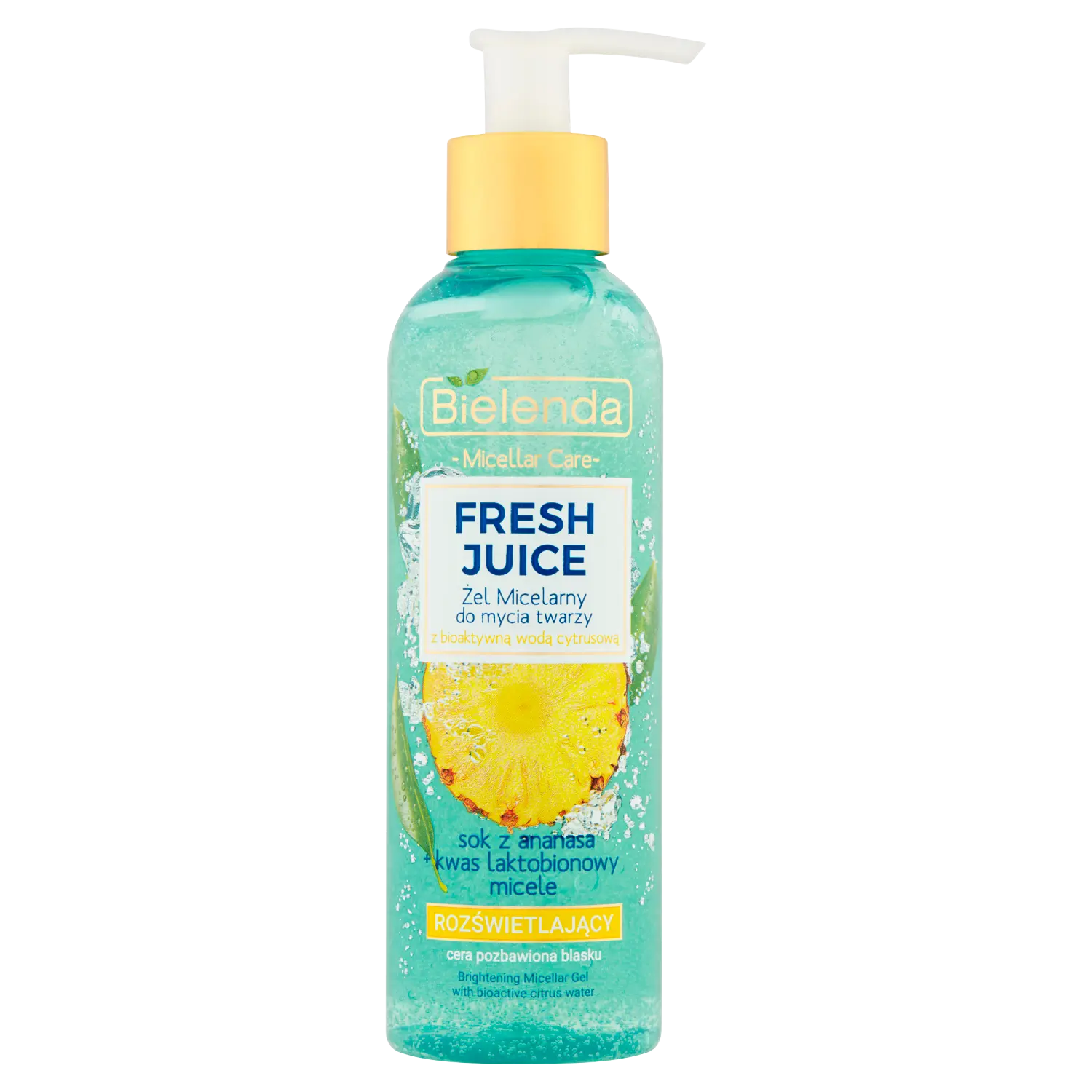 Bielenda Fresh Juice мицеллярный гель для сияния лица, 200 г bielenda fresh juice