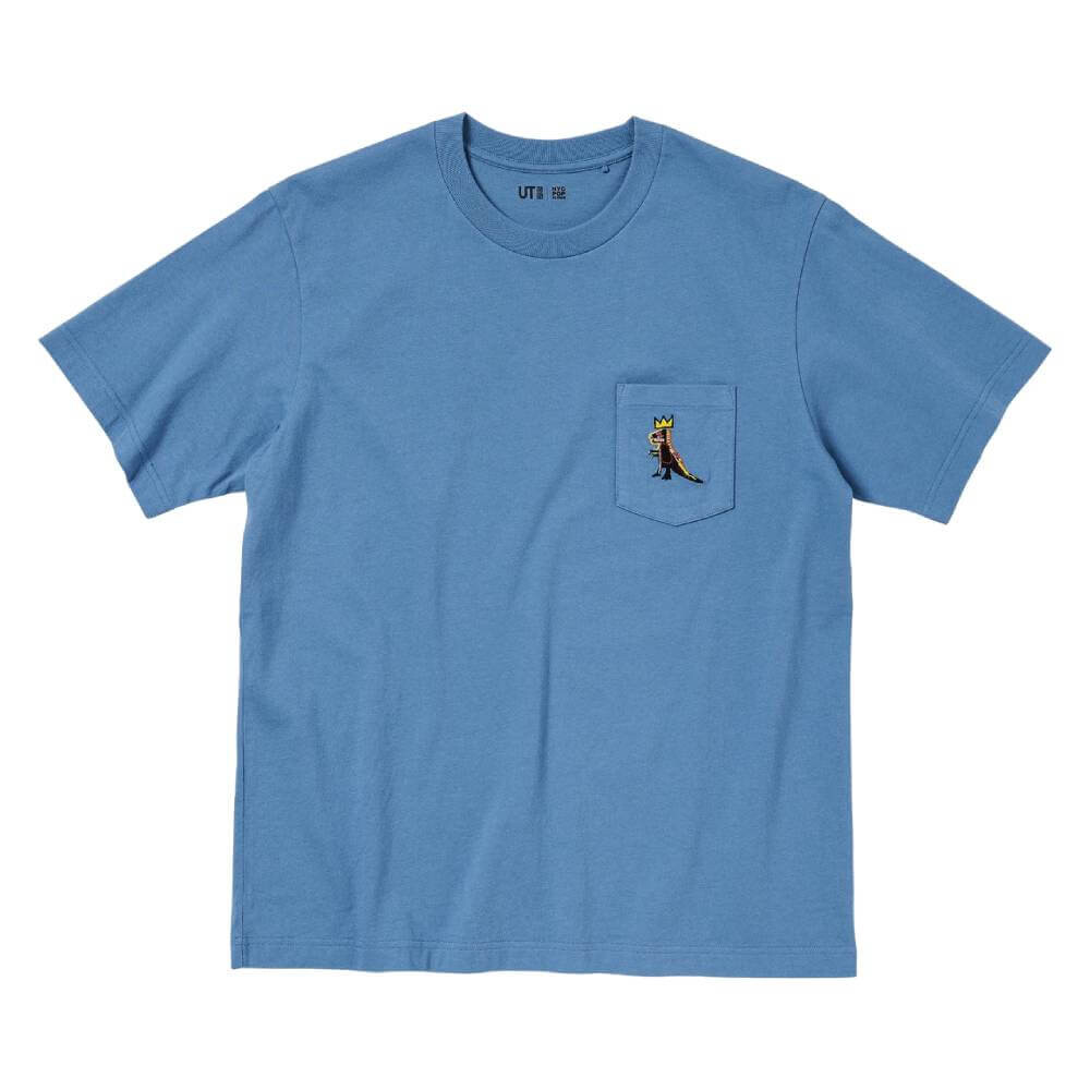 

Футболка Uniqlo UT NYC Pop Icons (Jean-Michel Basquiat), синий