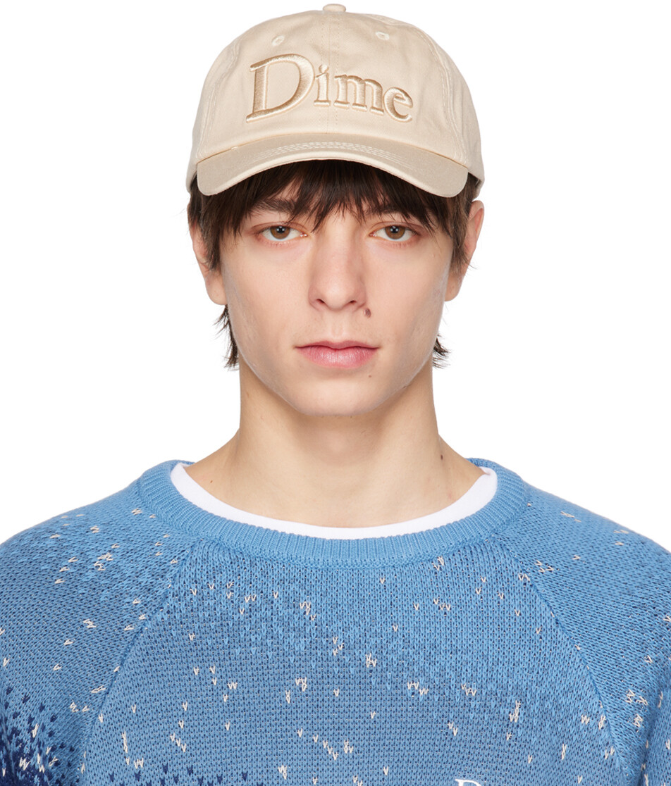 

Beige 3D Cap Dime