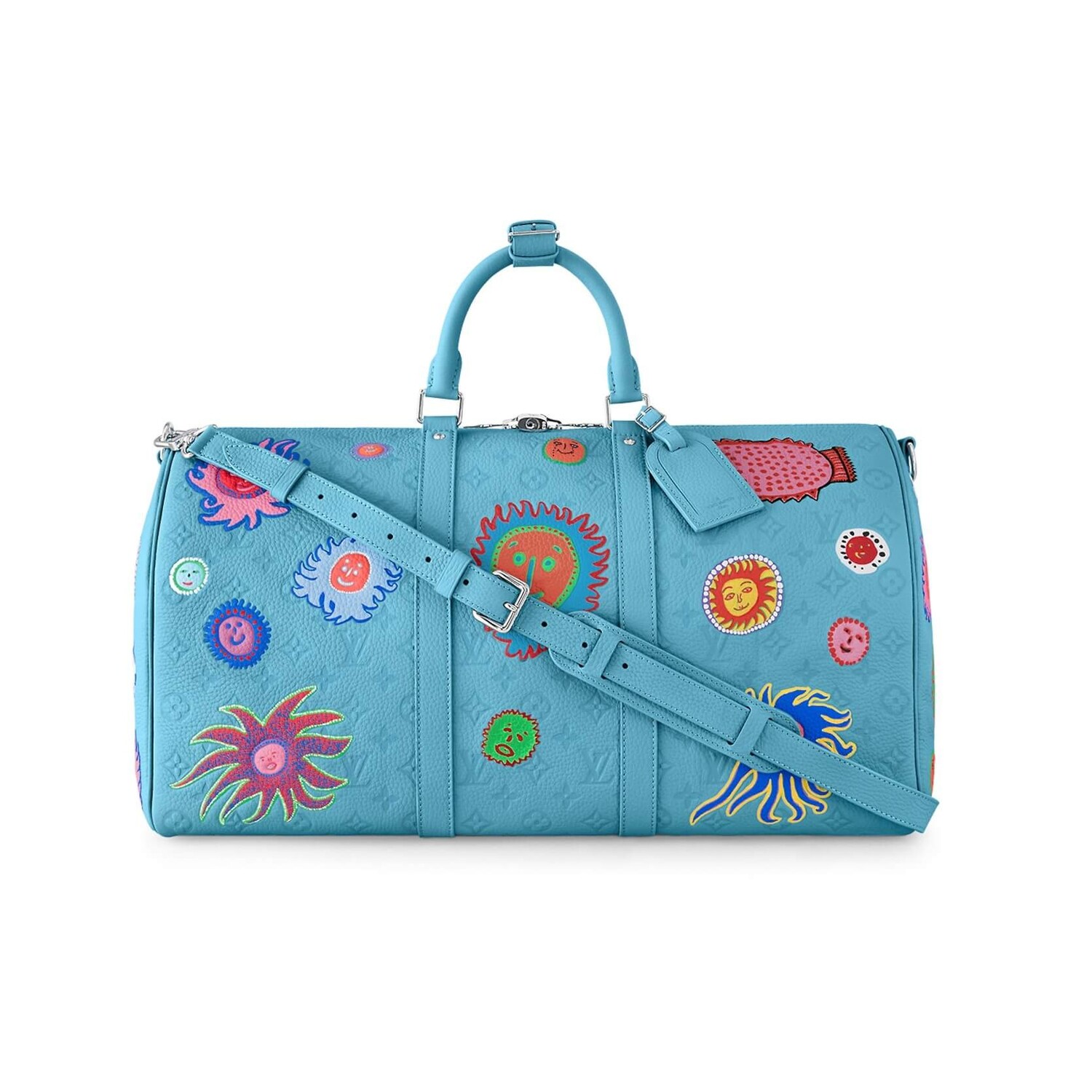 

Сумка Louis Vuitton x Yayoi Kusama Keepall 50, голубой