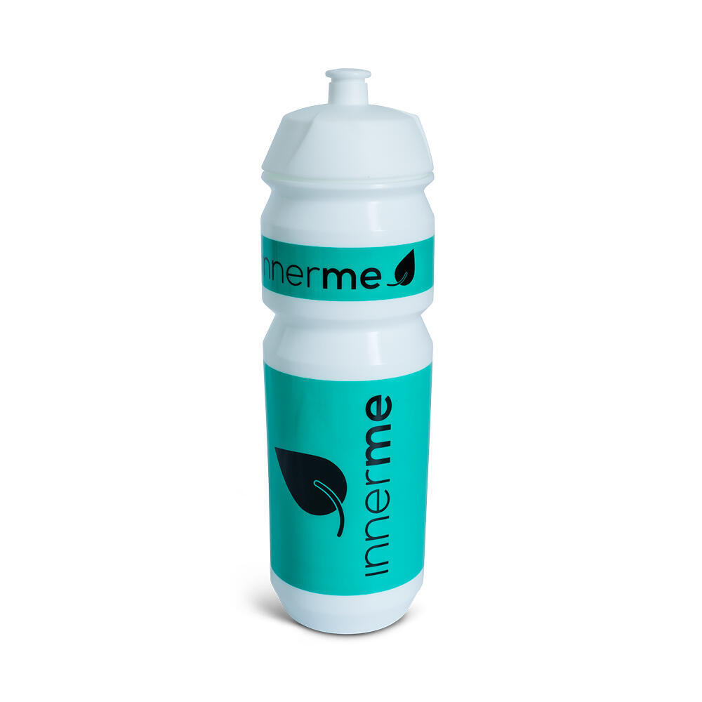 Биоразлагаемая спортивная питьевая бутылка 500мл INNERME, белый