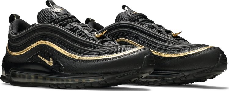 Nike Air Max 97 Black Metallic Gold CDEK.Shopping