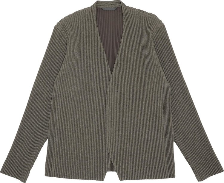 

Куртка Homme Plissé Issey Miyake V-Neck Jacket 'Brown', коричневый