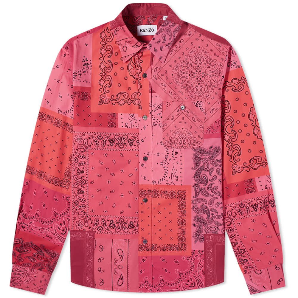 

Рубашка Kenzo Patchwork Bandana Shirt