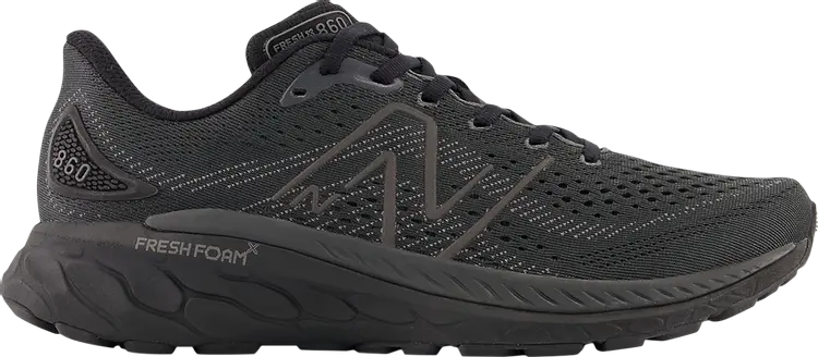 

Кроссовки New Balance Fresh Foam X 860v13 4E Wide 'Black Phantom', черный