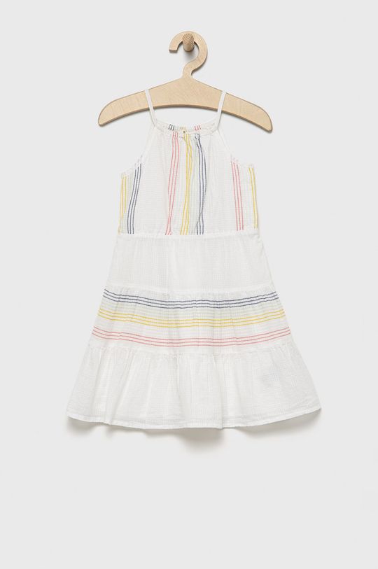 цена Платье из хлопка для маленькой девочки Gap, белый