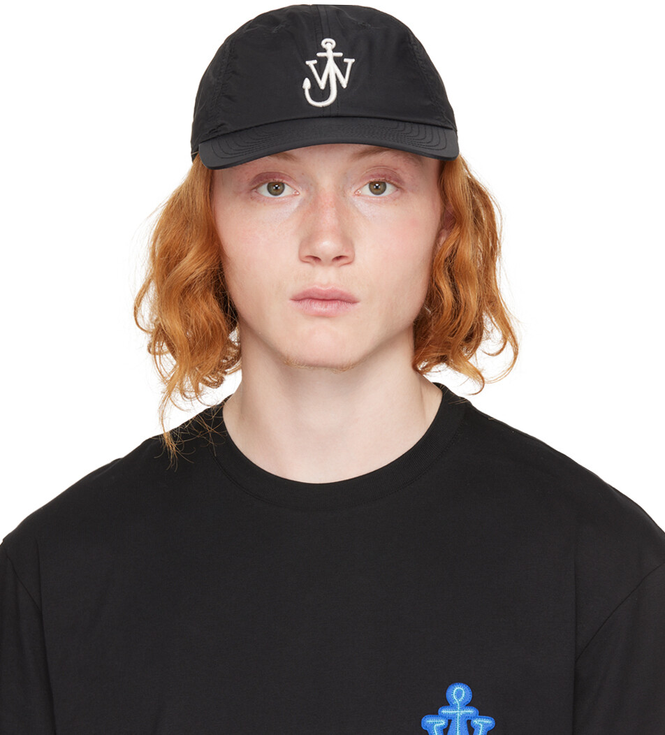 

Черная якорная кепка JW Anderson