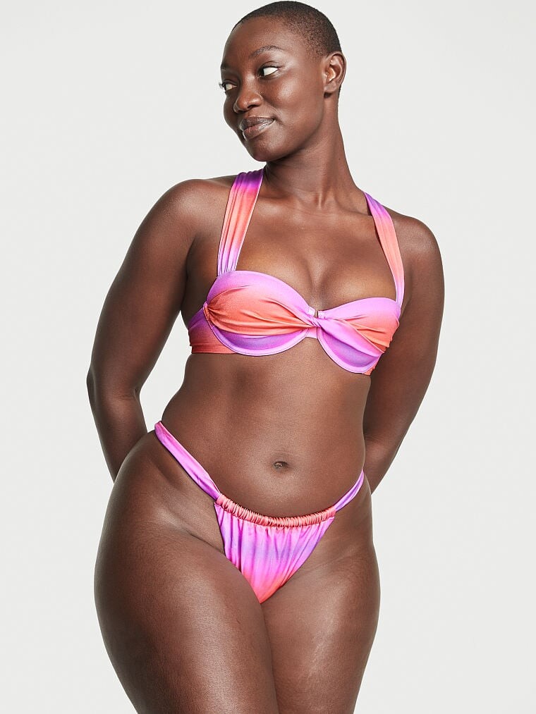 

Низ купальника Victoria's Secret Twist Thong, мультиколор