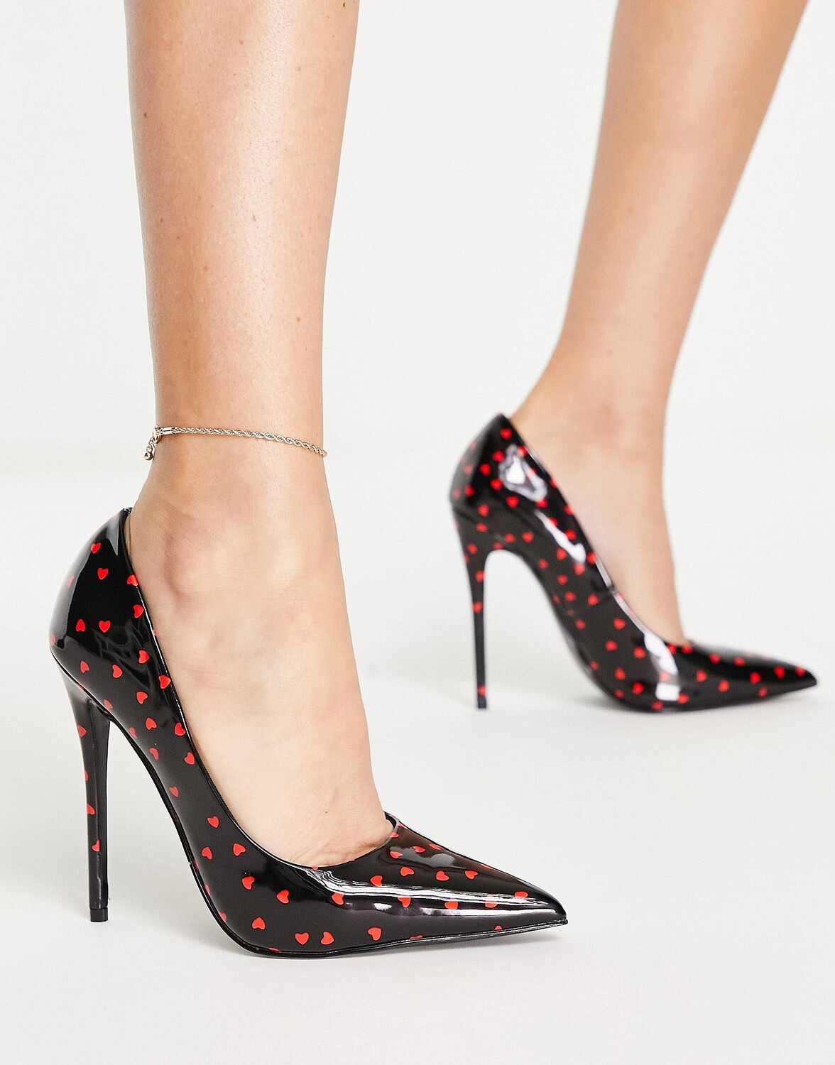 

Разноцветные туфли на шпильке ASOS DESIGN Passion