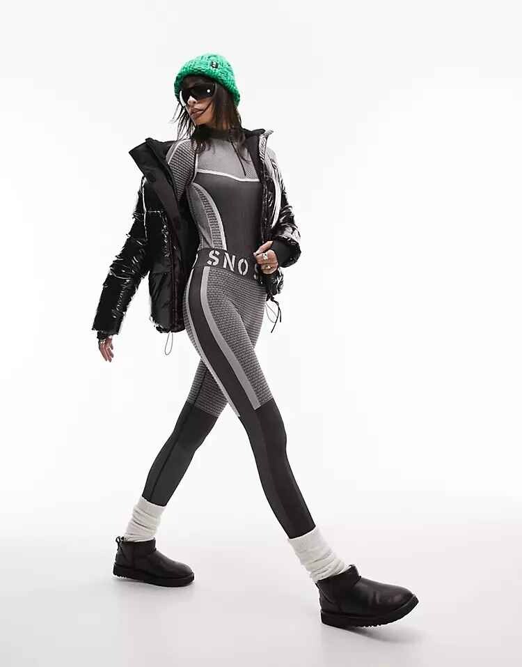 

Леггинсы Topshop Sno, черный
