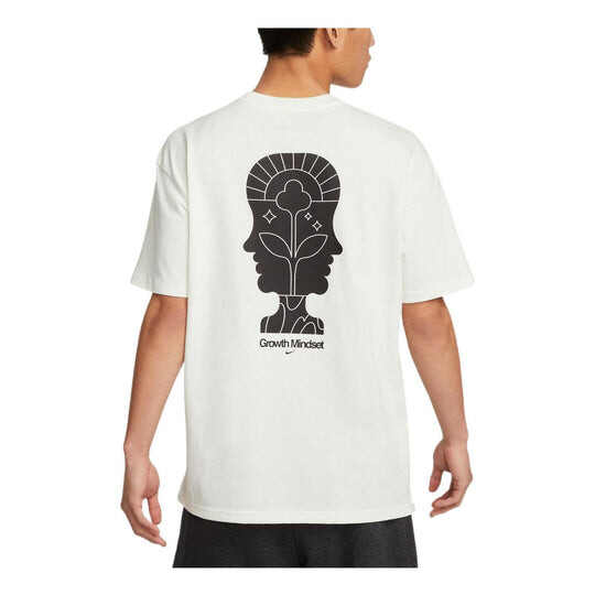 

Футболка Nike Back Avatar Printing Loose Casual Short Sleeve White DQ1005-133, белый