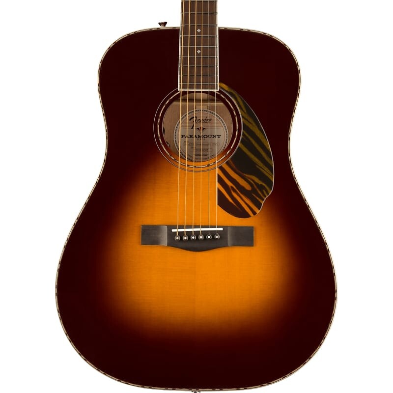 

Fender PO-220E Orchestra - накладка на гриф овангколь, 3-тональные винтажные солнечные лучи PO220E