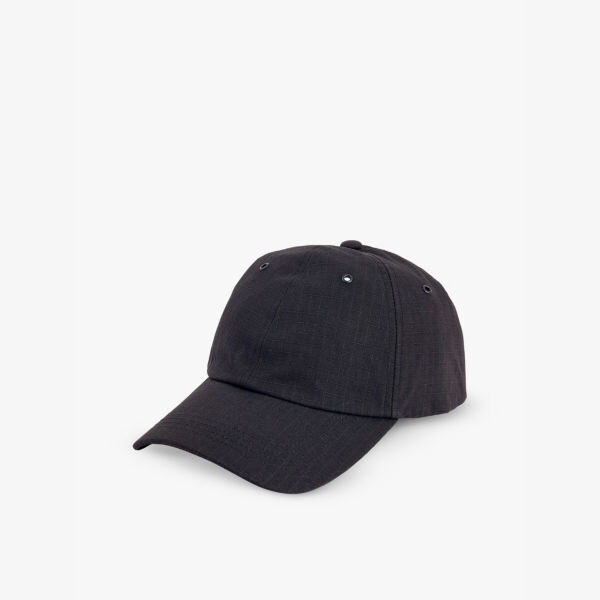 

Регулируемая хлопковая кепка с изогнутыми полями Acne Studios, черный