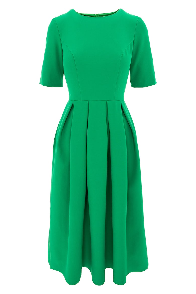 Укороченное платье с короткими рукавами Acob À Porter, зеленый