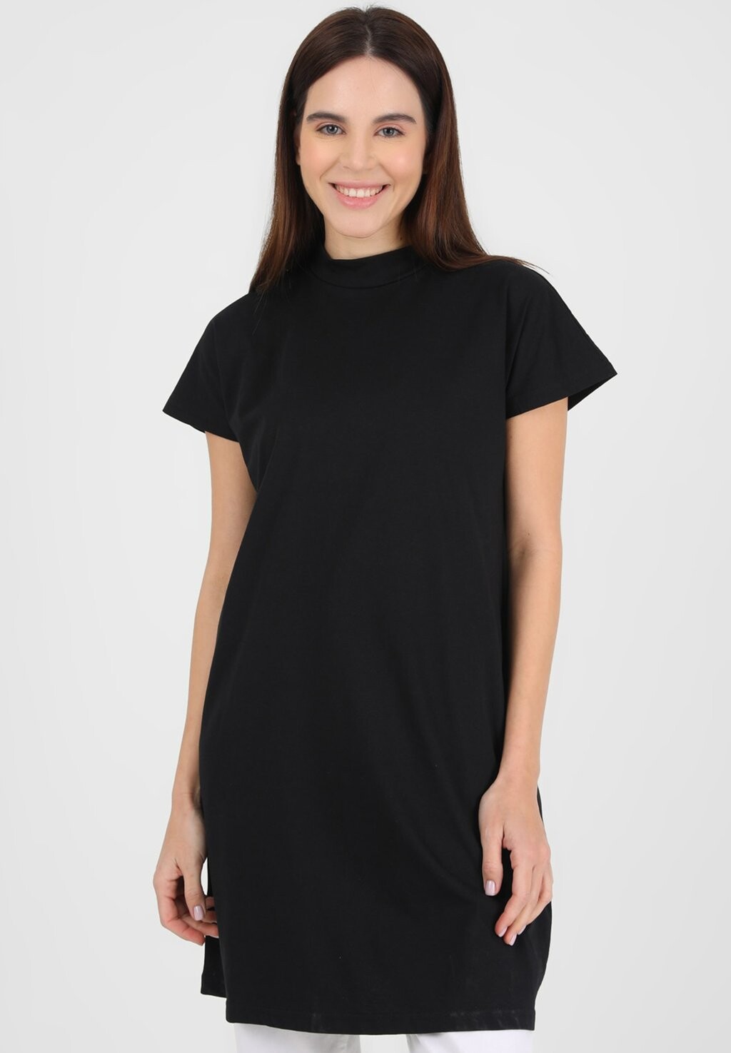 

Футболка базовая REFKA BASIC Modanisa, цвет black