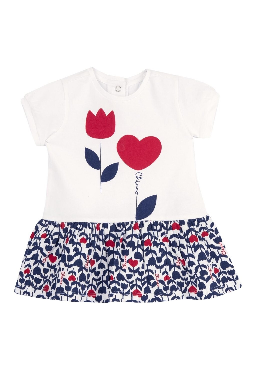 

Повседневное платье SHORT SLEEVES Chicco, цвет red