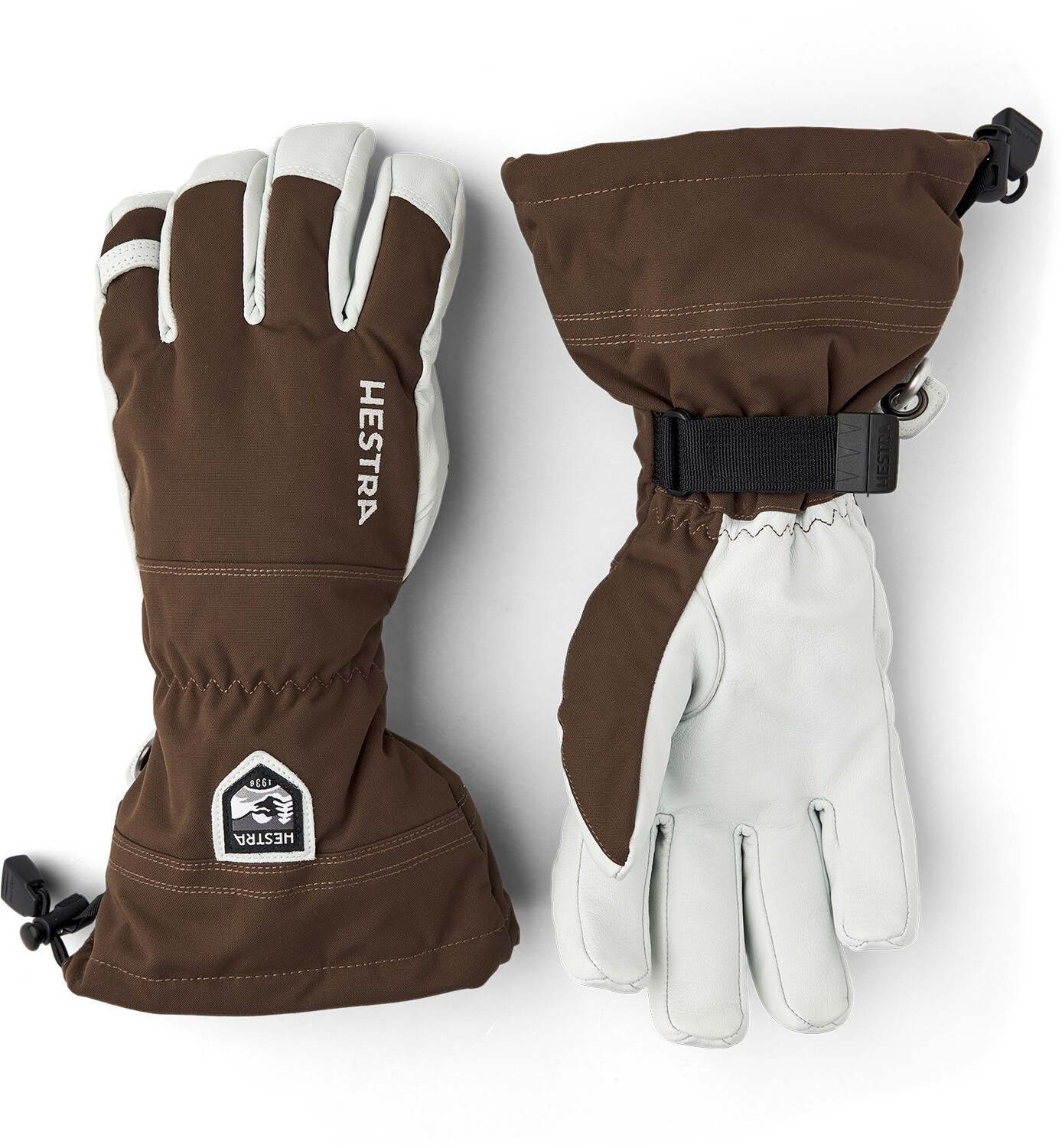 

Утепленные перчатки Heli Hestra Gloves, коричневый