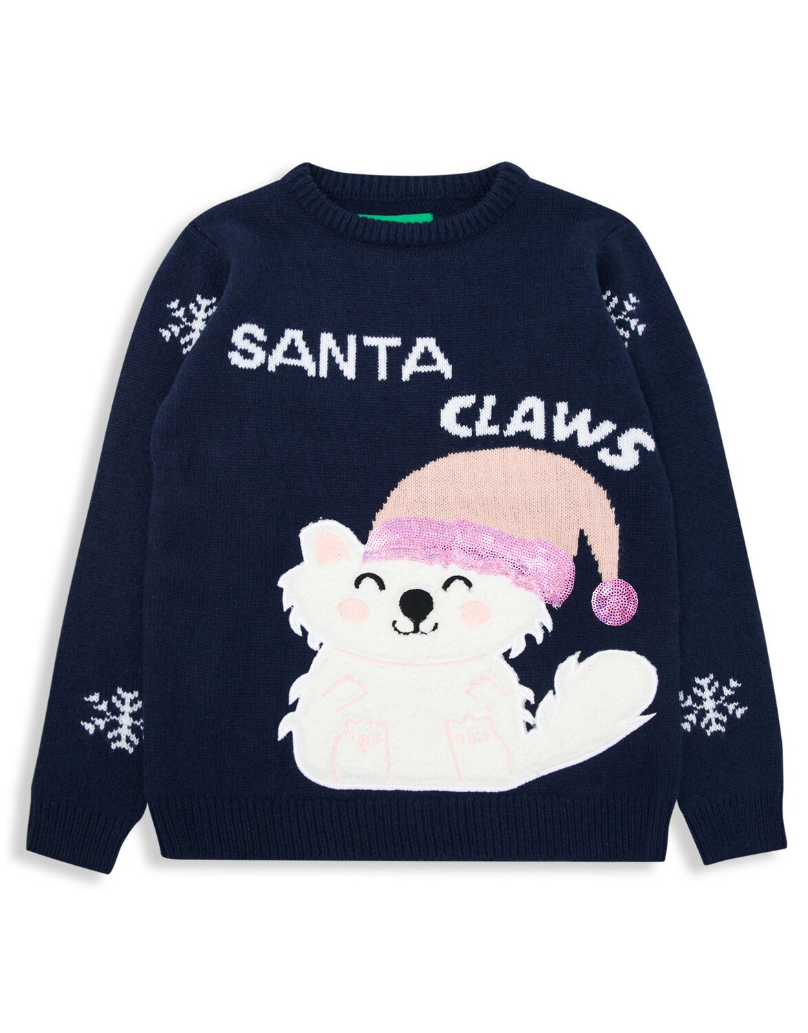 

Пуловер Threadgirls Weihnachts Xmas Jumper Claws, синий