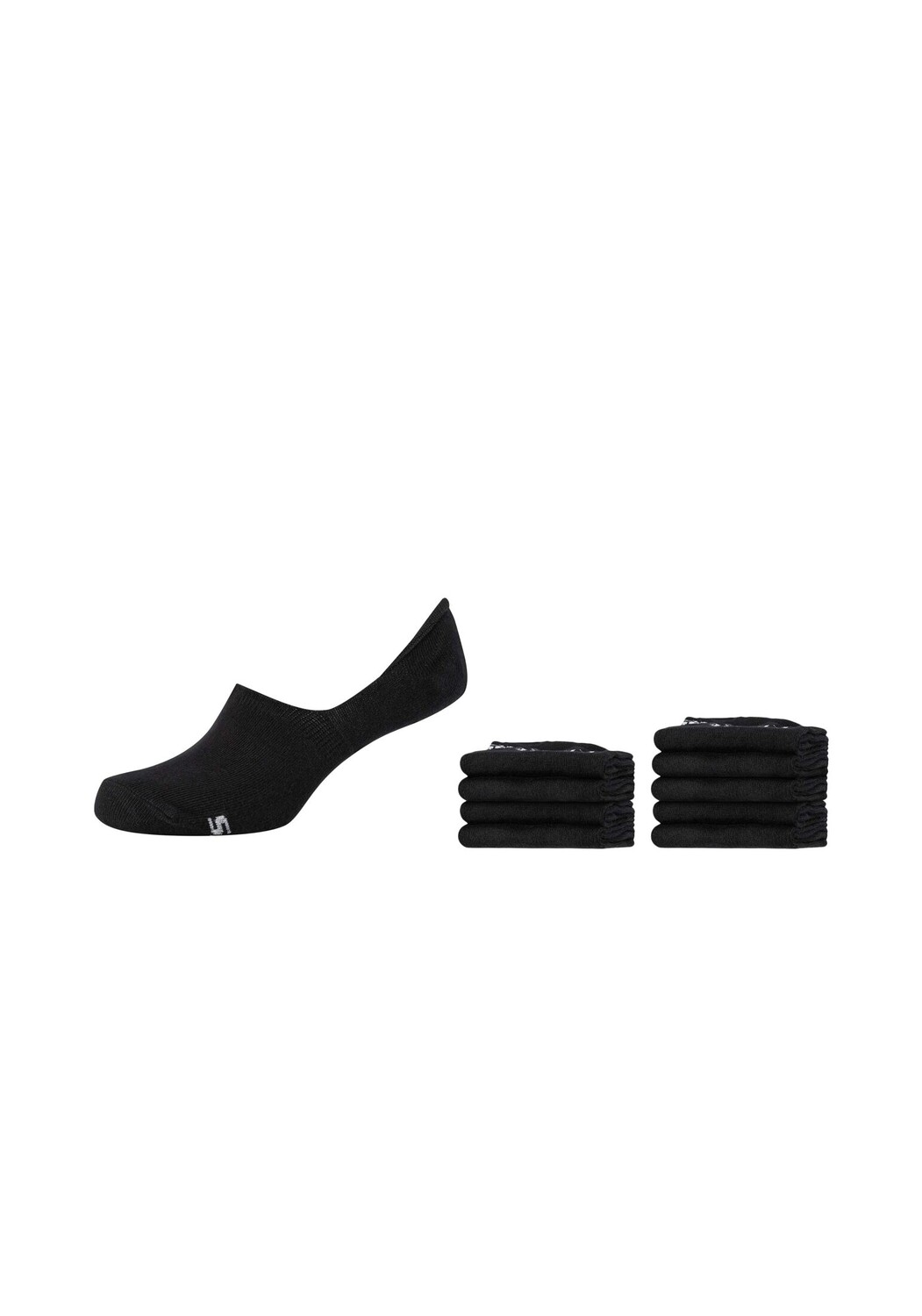 

Носки Skechers Füßlinge 10 шт casual, черный