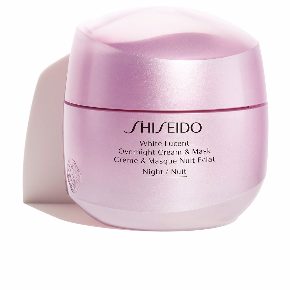 Маска для лица White lucent overnight cream & mask Shiseido, 75 мл уход за лицом shiseido ночная крем маска white lucent