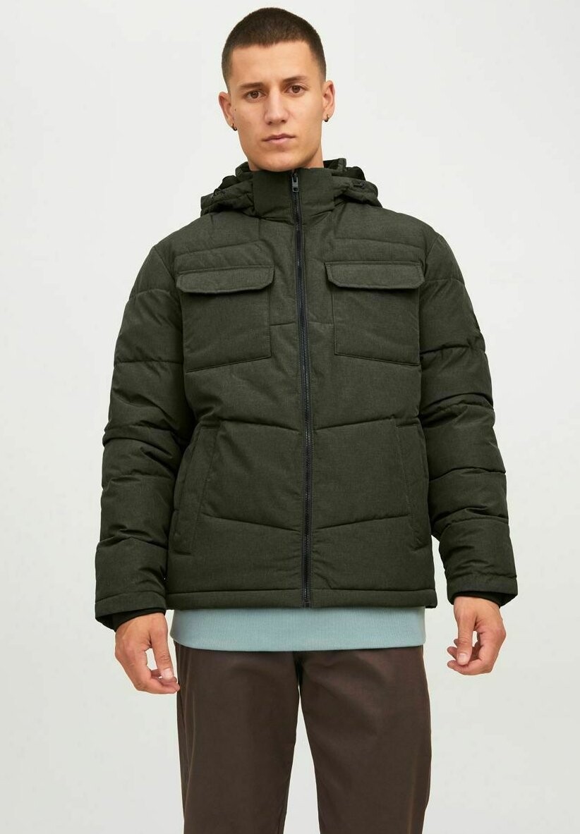 

Куртка зимняя JJBRADY PUFFER Jack & Jones, канифоль