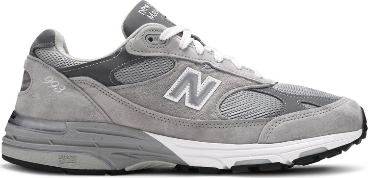 

Кроссовки New Balance 993 Made in USA 2E Wide 'Grey White', серый