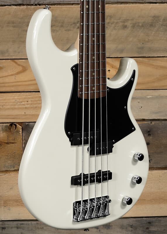 

Yamaha BB235 5-струнный бас винтажный белый Yamaha BB235 5-String Bass