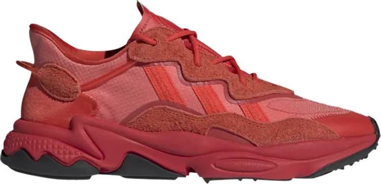 

Кроссовки Adidas Ozweego 'Hi-Res Red', красный