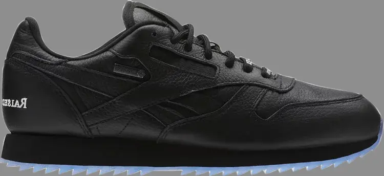 

Кроссовки raised by wolves x classic leather ripple gtx 'black white ice' Reebok, черный