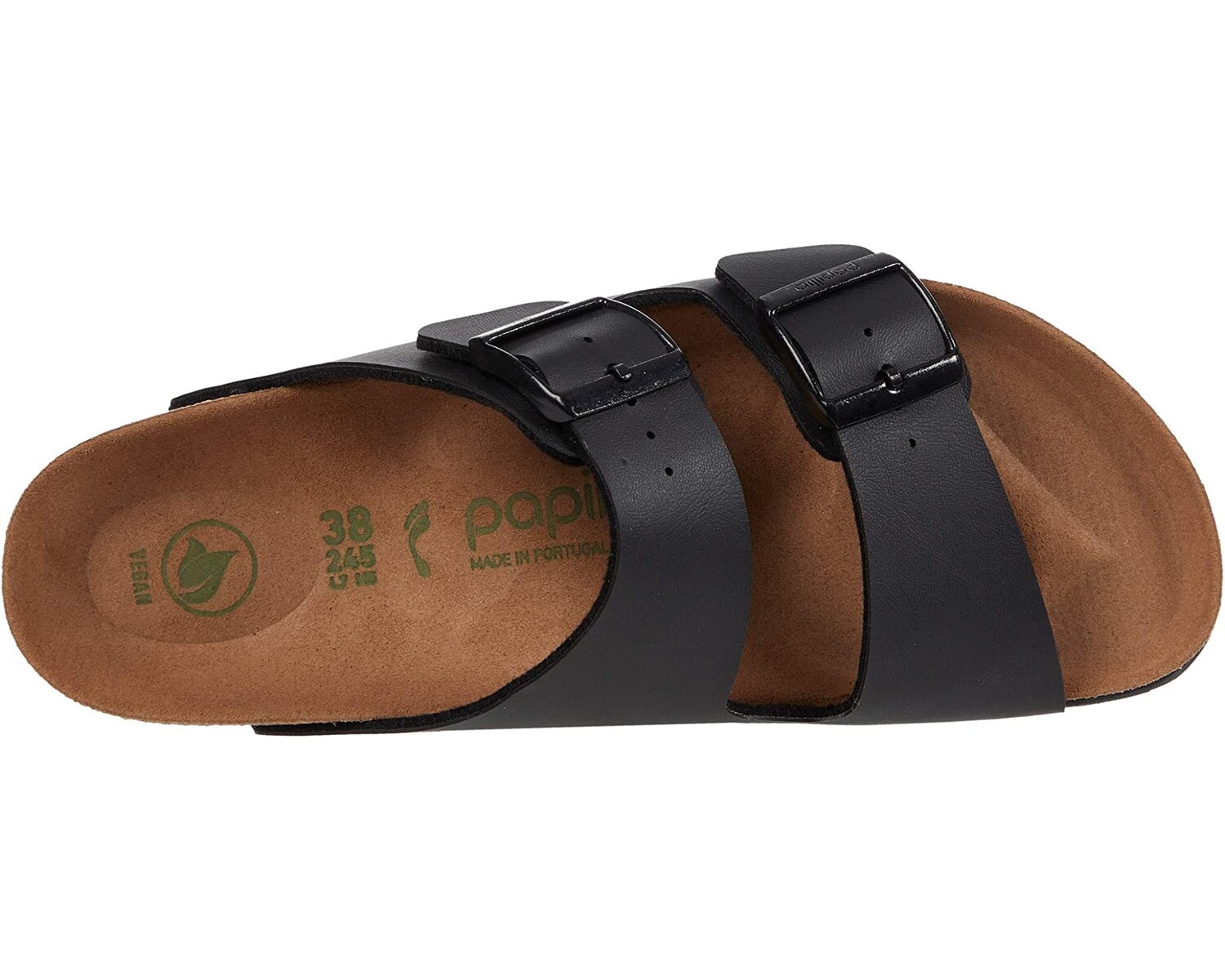 

Сандалии Arizona Platform Vegan by Papillio Birkenstock, черный