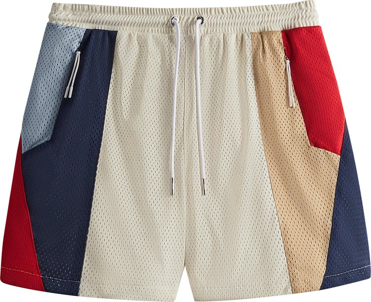 Шорты Kith Harden Panelled Mesh Short 'Sandrift', разноцветный - фото