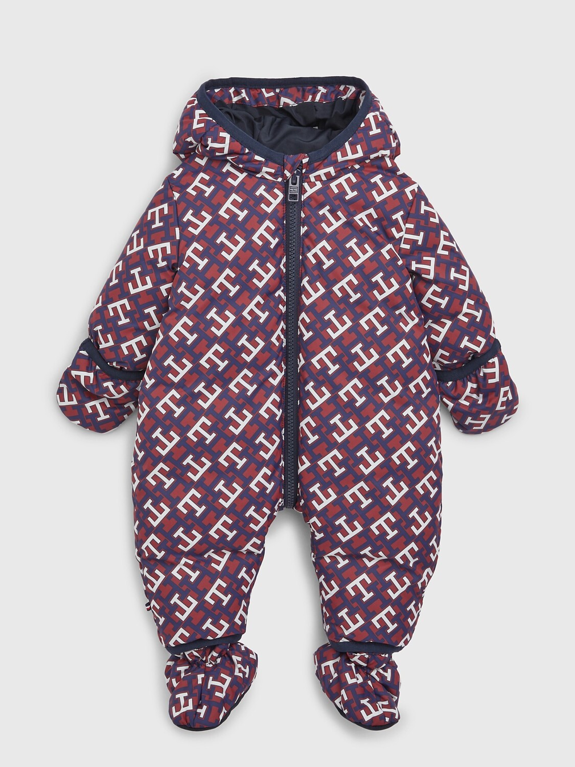 Лыжный костюм babies' th с монограммой Tommy Hilfiger, вензель