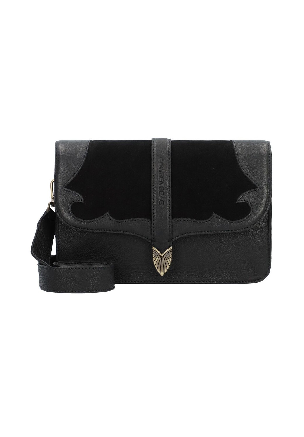 

Сумка через плечо Western кожаная 27 см COWBOYSBAG, черный